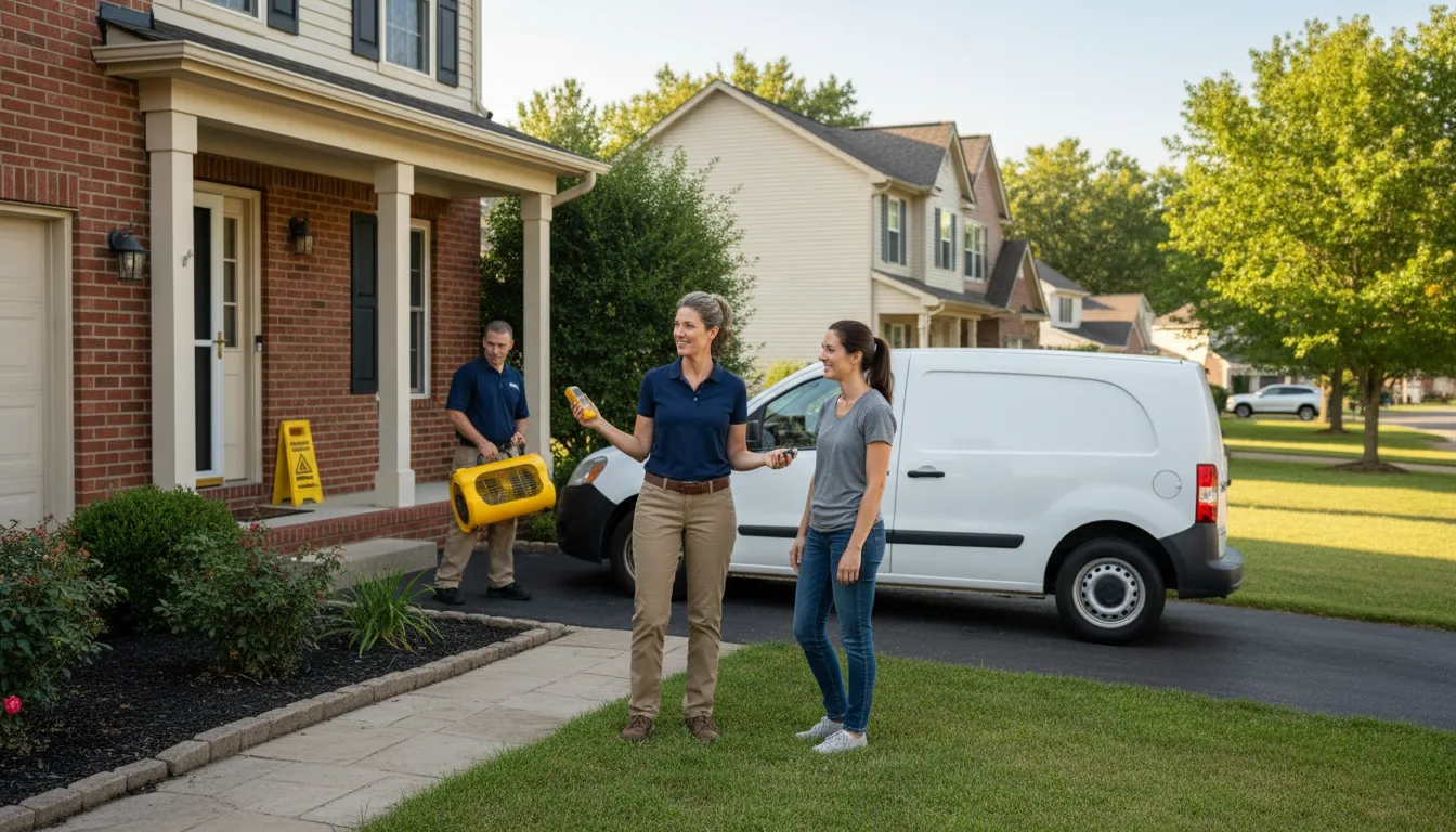 Water restoration image for Home Water Damage Repair in East Lynne, MO